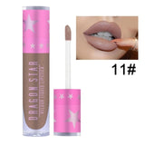 Brand Stars Matte Lipstick Makeup Waterproof Women Lipstick Cosmetics Liquid Lip Gloss Red Velvet Lip Stick Long Lasting Beauty