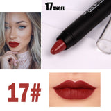 MISS ROSE Brand Lipstick Mate Lip Tint Makeup Long Lasting Velvet Lip Stick Crayon Nutritious Women Cosmetics Waterproof Make Up