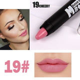 MISS ROSE Brand Lipstick Mate Lip Tint Makeup Long Lasting Velvet Lip Stick Crayon Nutritious Women Cosmetics Waterproof Make Up