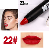 MISS ROSE Brand Lipstick Mate Lip Tint Makeup Long Lasting Velvet Lip Stick Crayon Nutritious Women Cosmetics Waterproof Make Up