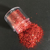 1 Box Mix 10ML Chunky Glitter Sequins Face Body Nails Hair Gems Beauty Makeup Glitter Powder Sequins for Festival & Party  MA03