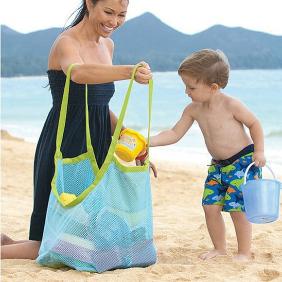 Portable Children Beach Toys Fast Storage Bags Bolsa Feminina Women Travel Shopping Bags Big Capacity  Hot Sale