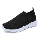 Factory Outlet Women Shoes Plus Size 42 Stretch Fabric Sneakers Women Casual Vulcanize Shoes Female Slip On Basket Socks Shoes