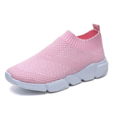 Factory Outlet Women Shoes Plus Size 42 Stretch Fabric Sneakers Women Casual Vulcanize Shoes Female Slip On Basket Socks Shoes