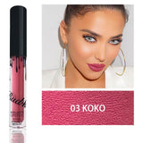 BUD K New Arrival 18 Colors Shimmer Liquid Lipstick Professional Waterproof Matte LIP GLOSS Nude Lipstick Makeup Women Cosmetics