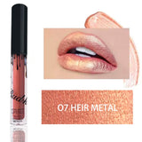 BUD K New Arrival 18 Colors Shimmer Liquid Lipstick Professional Waterproof Matte LIP GLOSS Nude Lipstick Makeup Women Cosmetics