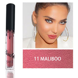 BUD K New Arrival 18 Colors Shimmer Liquid Lipstick Professional Waterproof Matte LIP GLOSS Nude Lipstick Makeup Women Cosmetics