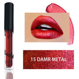 BUD K New Arrival 18 Colors Shimmer Liquid Lipstick Professional Waterproof Matte LIP GLOSS Nude Lipstick Makeup Women Cosmetics